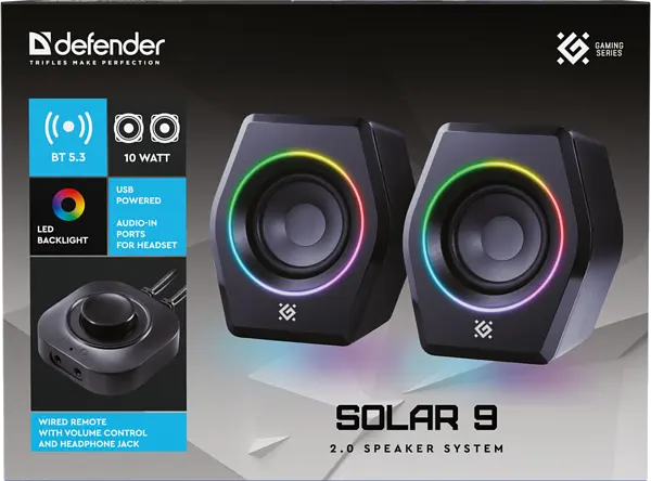 Акустика Defender Solar 9 10Вт (65939) - фото 13