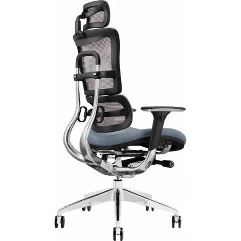 Офісне крісло GT Racer X-801 Bright Gray (X-801 Bright Gray (W-20 B-40)) - фото 5
