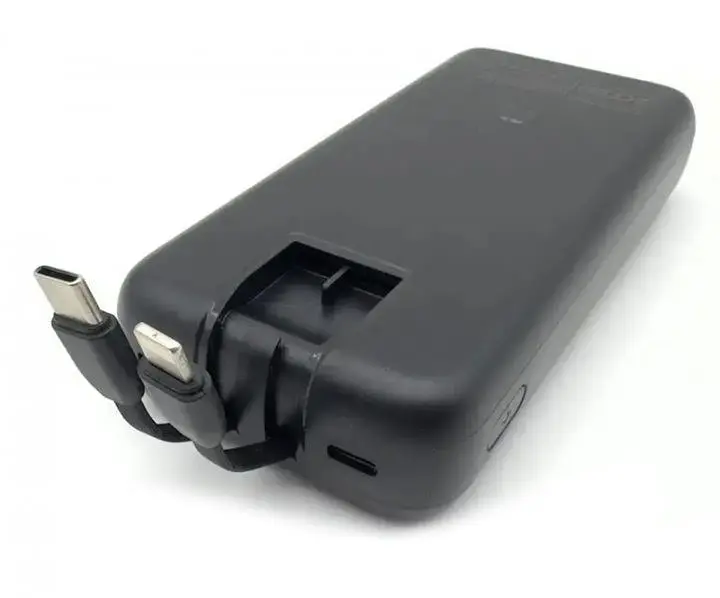 Power Bank 20000mAh зі наскрізною зарядкою портативна батарея для смартфона планшета роутера USB зовнішній акумулятор повербанк із швидкою зарядкою 22.5W та дисплеєм Lenyes PX251D - фото 6
