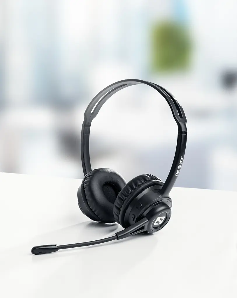 Гарнітура Sandberg Wireless Headset ANC+ENC, Bluetooth, Black - фото 6