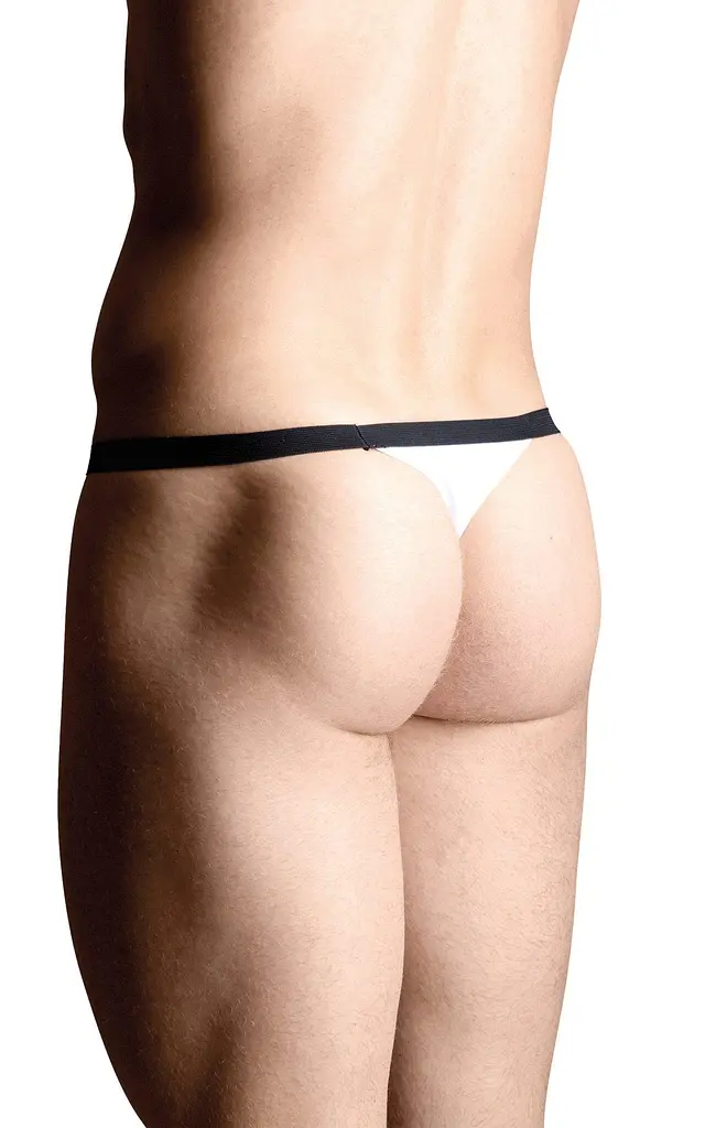 Сексуальні стрінги SoftLine Mens thongs 4497 S-L білий - фото 2