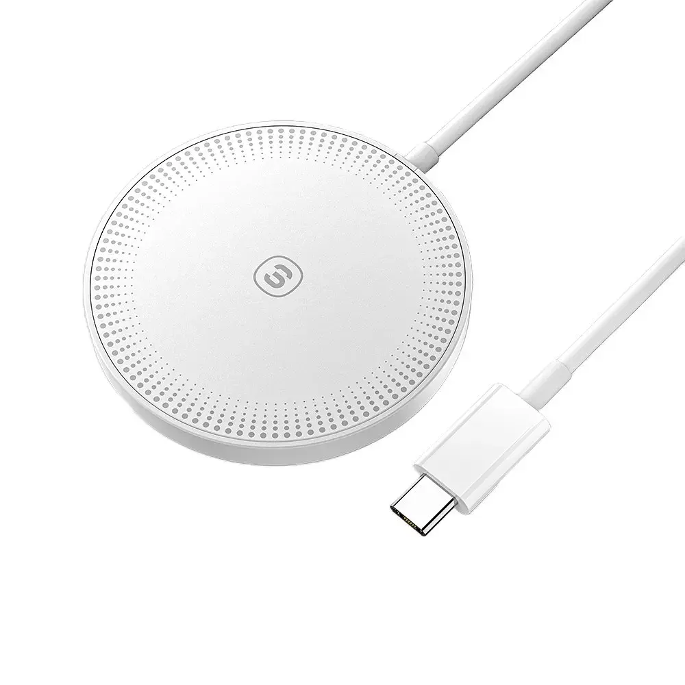 Зарядний пристрій Essager 2-in-1 wireless charger 15W white (EWXCX-CF02-Z) - фото 4