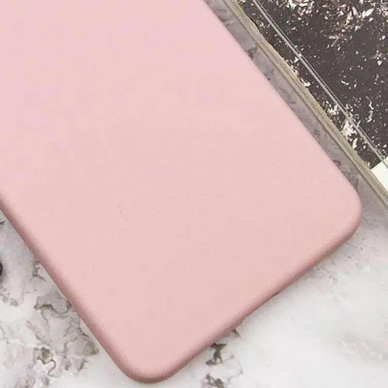 Чехол Silicone Cover Lakshmi Full Camera (AAA) для Xiaomi Redmi Note 9 / Redmi 10X Розовый / Pink Sand - фото 3