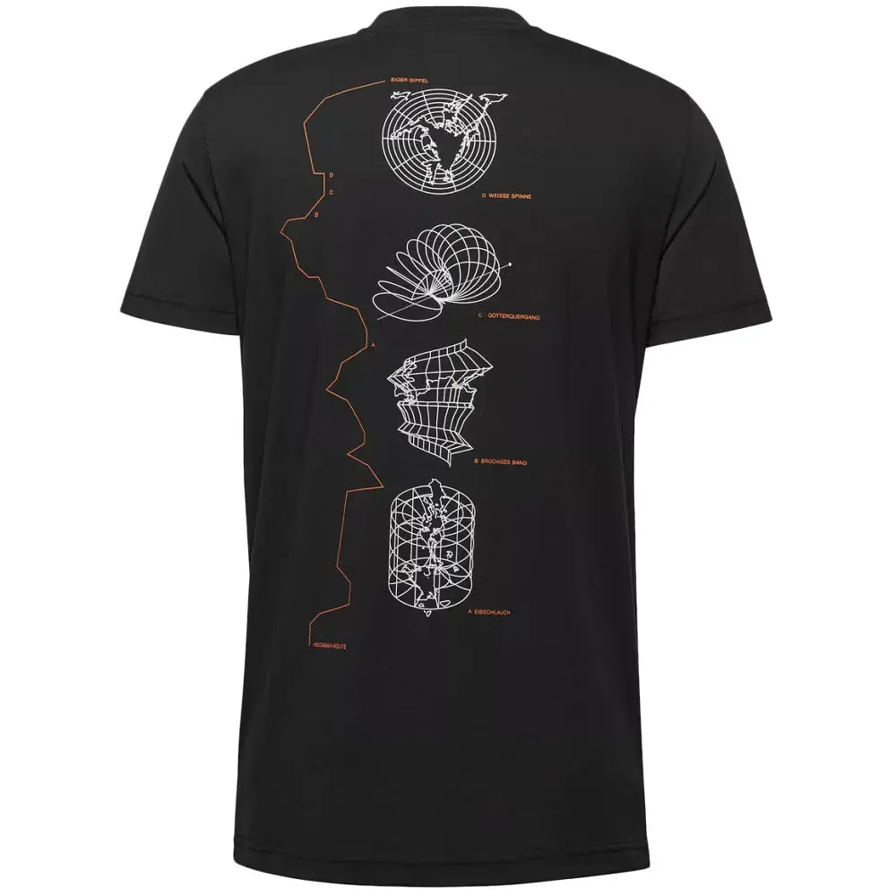 Футболка Mammut Mountain T-Shirt Eiger XL black - фото 2