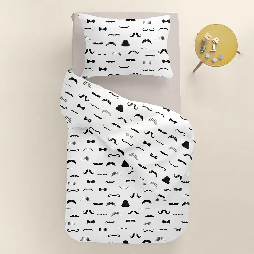 Дитяча постільна білизна в ліжечко MUSTACHE CS2 COSAS (4822052382752) - фото 2
