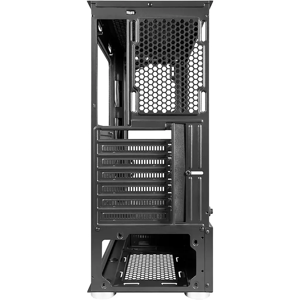 Корпус 1stPlayer F3-A-BK-4F1 Black [134420] - фото 4