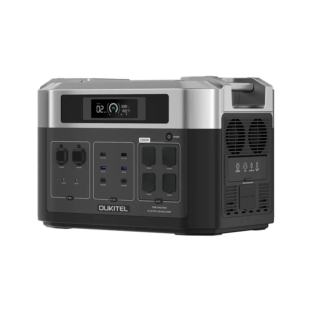 Портативна зарядна станція OUKITEL BP2000E (2048 Вт·год / 2200 Вт) (42-00100)