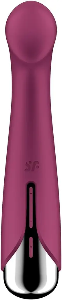 Вібратор Satisfyer Spinning G-Spot 1 16.5 см бордовий - фото 9
