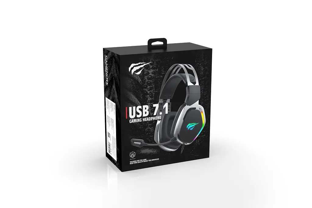 Ігрові навушники з мікрофоном HAVIT HV-H2018U Plug USB 7.1 HAVIT (26441-000) - фото 7