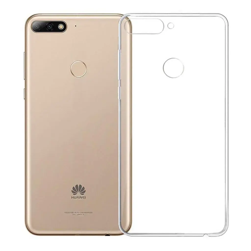 Чохол до мобільного телефона Laudtec для Huawei Y7 Prime 2018 Clear tpu (Transperent) (LC-YP2018) - фото 5