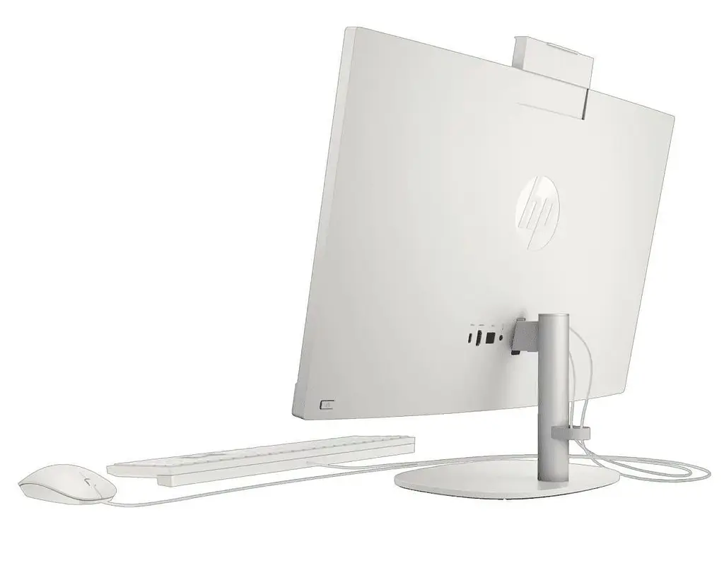 Моноблок HP 23.8 All-in-One 24-cr0004ua HD IPS/Ryzen 3 7320U/8GB/512SSD/UMA/DOS/White (9C9C4EA) - фото 4