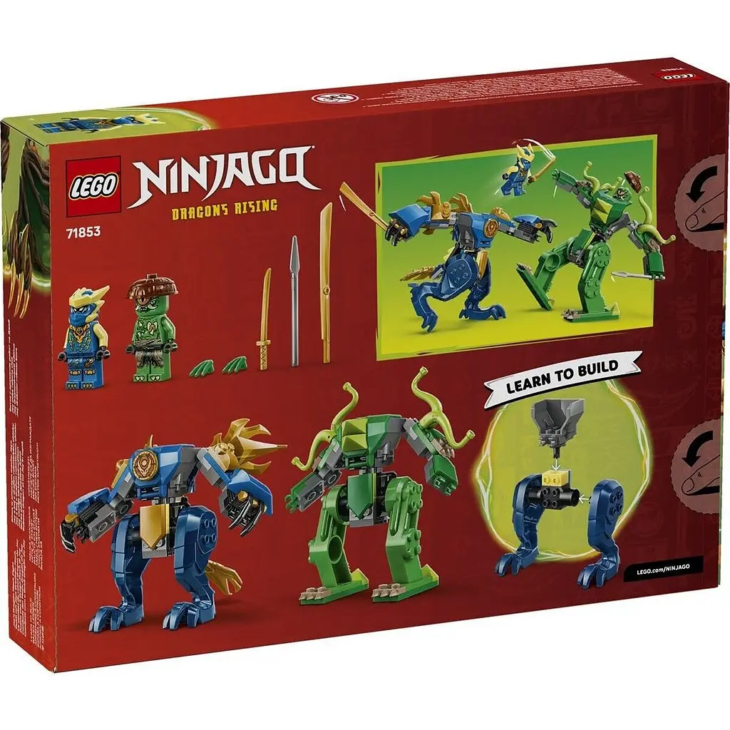 Конструктор LEGO Ninjago Битва работа дракона Джея 107 деталей (71853) - фото 10
