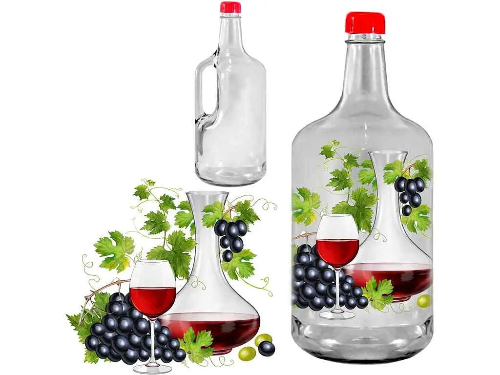 Бутиль FARGLASS 1,75л з кришкою