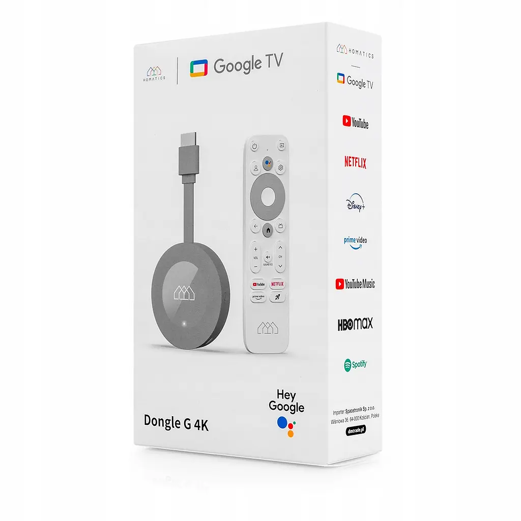 Смарт-ТВ-приставка Android SmartTV Box Homatics Dongle G 4K - фото 3