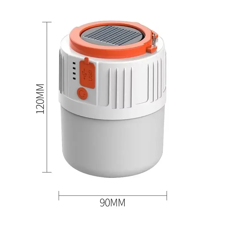 Кемпинговый фонарь (лампа) TM-B42 на солнечных батареях + Power bank - фото 3
