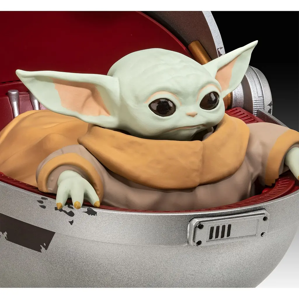 Збірна модель Revell Дитя Йода з серіалу Мандалорець, рівень 3, масштаб 1:3, 43 деталі (RVL-06783) - фото 5