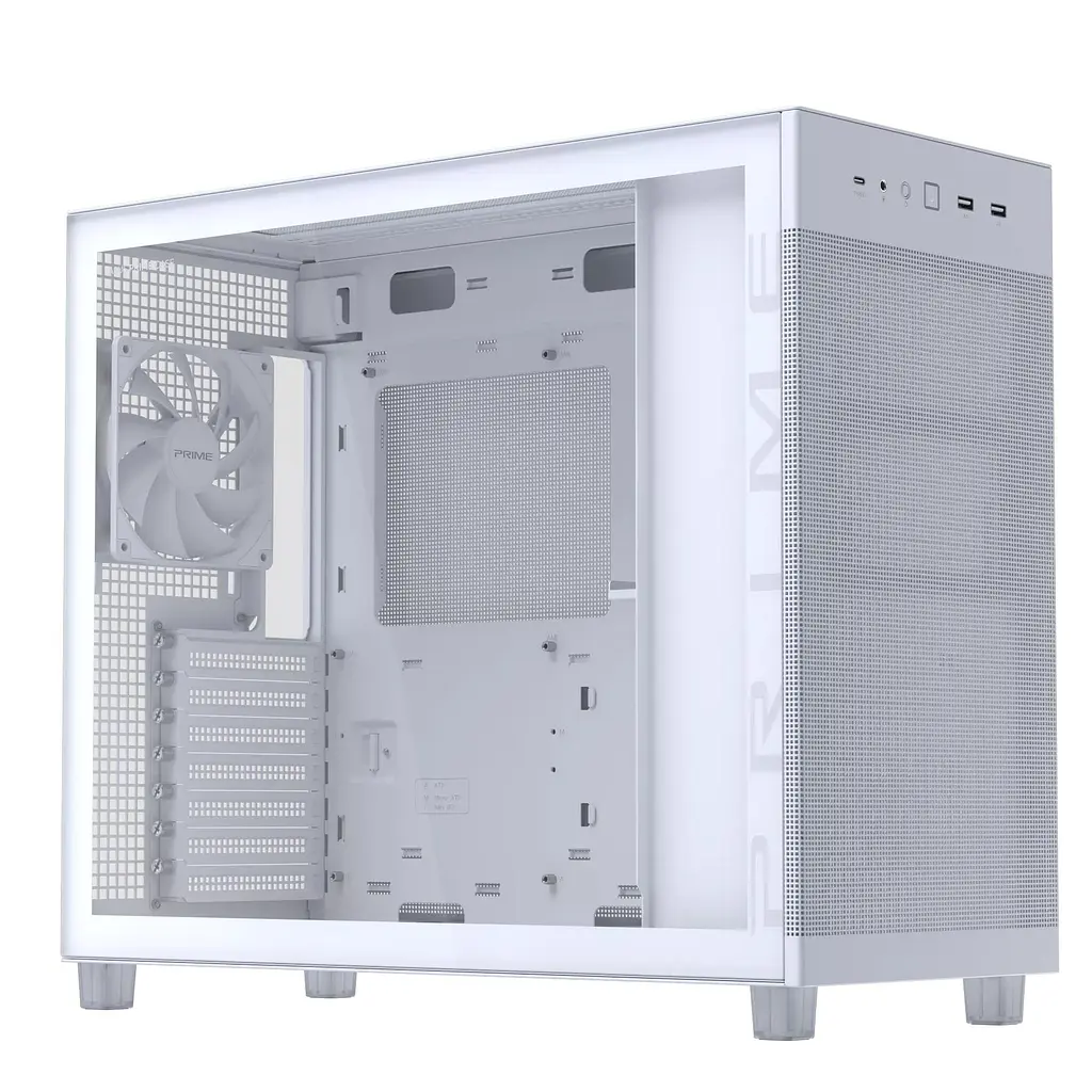 Корпус Asus Prime AP303 TG белый (90DC00V3-B39010) - фото 5