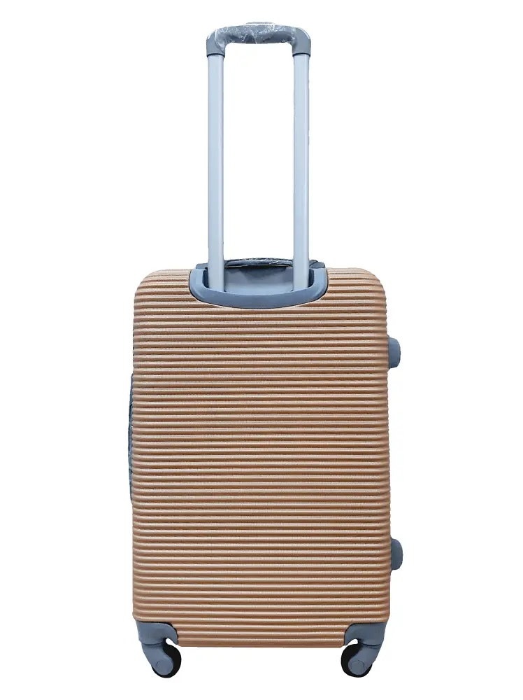 Валіза середня M ABS-пластик Milano bag 004 66×44×28,5см 75л Шампань - фото 3