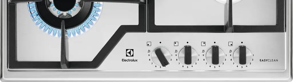 Варильна поверхня газова Electrolux 60 см чавун нержавіюча сталь - фото 2