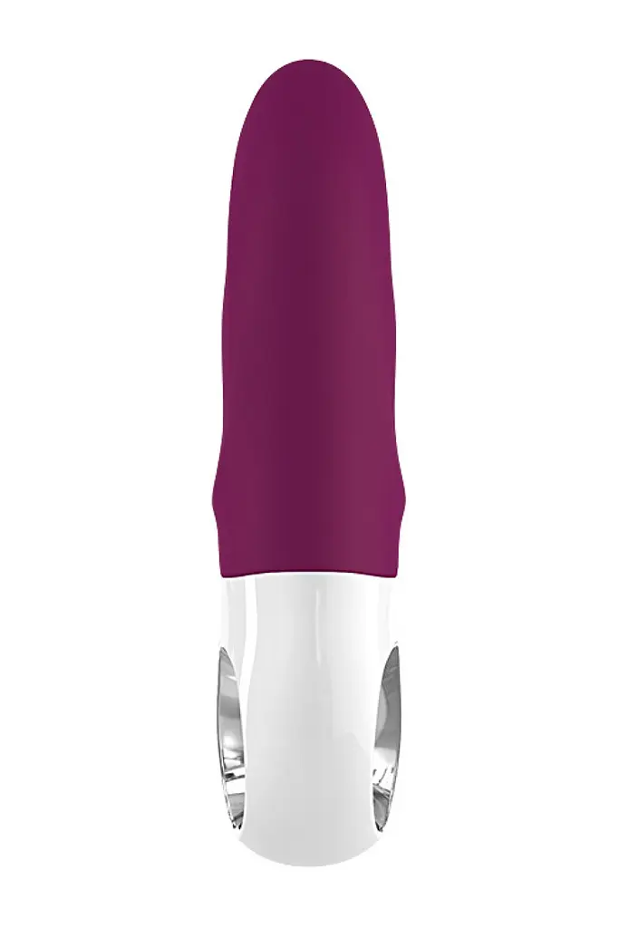 Вибратор Fun Factory Miss Bi Вагинально-клиторальный, 8х4.2 см бордовый - фото 2
