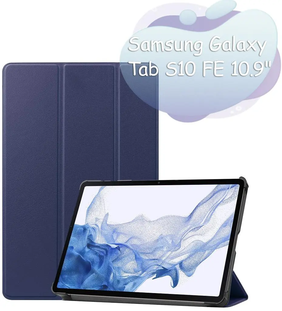 Чохол до планшета BeCover Smart Case Samsung Galaxy Tab S10 FE (SM-X520/SM-X526) 10.9" Deep Blue (713274)