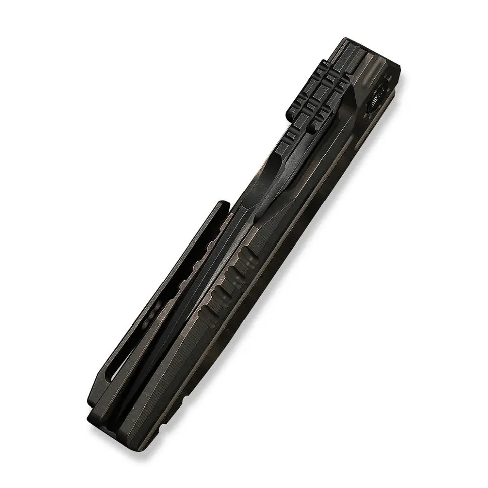 Ніж складаний туристичний Weknife Reveille (9.7 см) Bohler M390 / Titanium бронзовий - фото 6