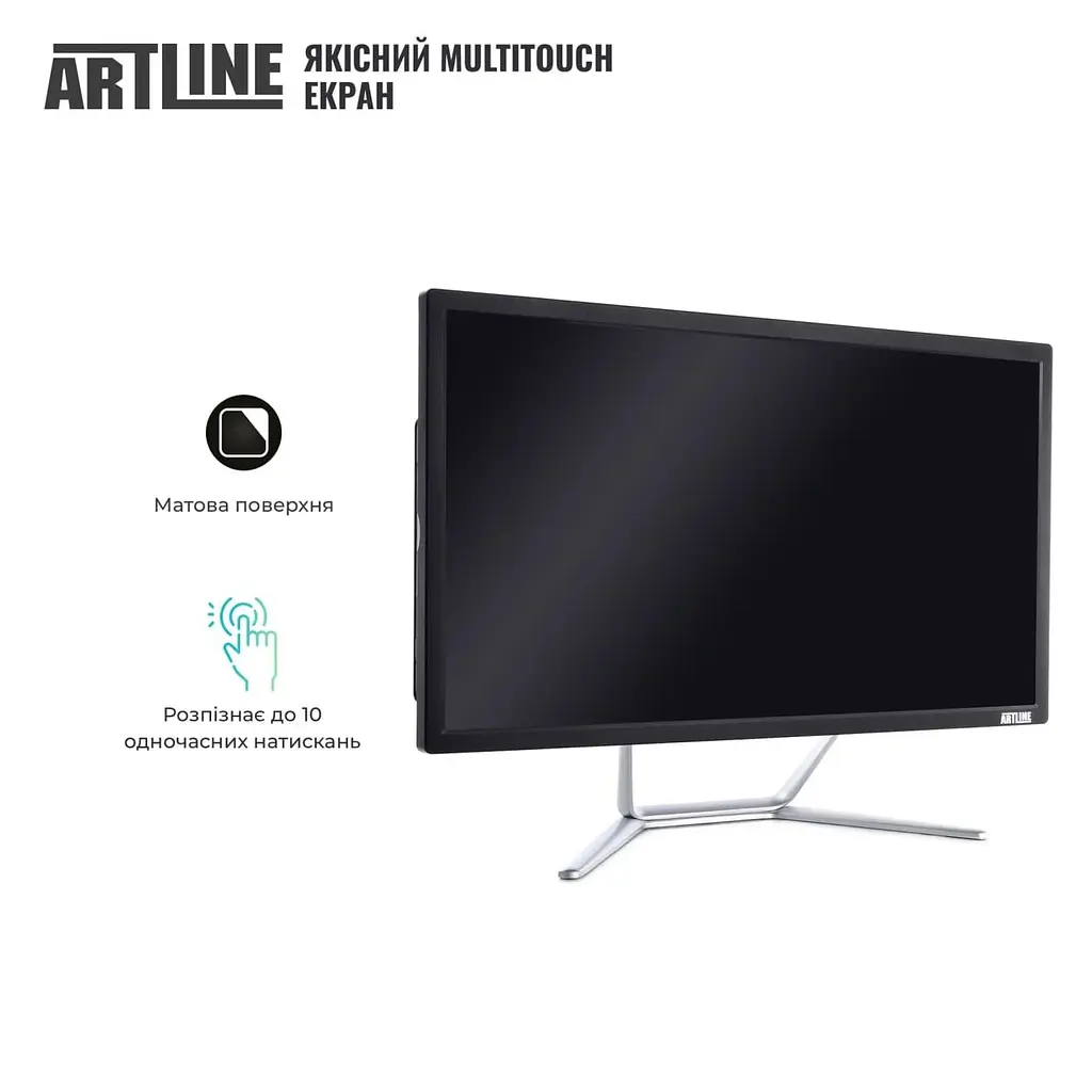 Моноблок Artline Business F23 21.5 FHD IPS, Intel N95, 16 GB, 480 SSD, Intel Graphics, DOS, Black (F23v18) - фото 4