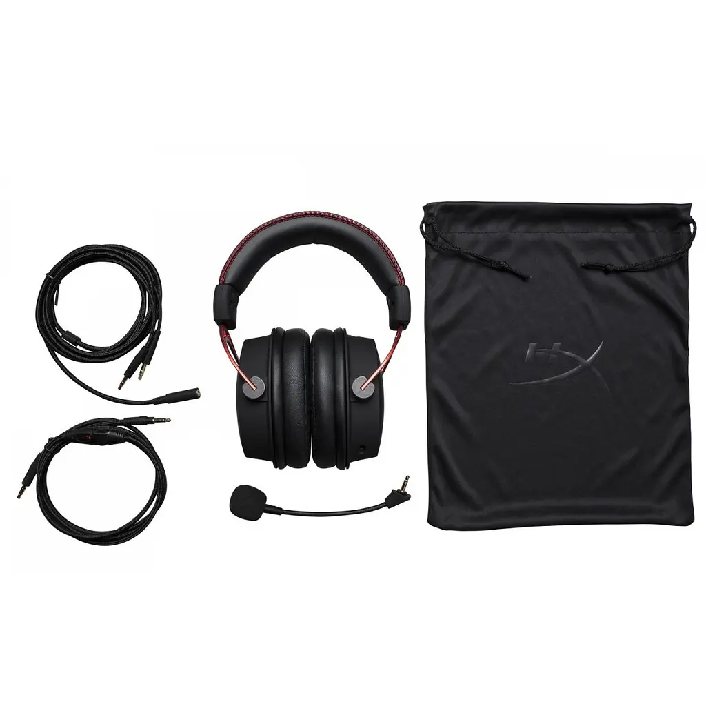 Ігрові навушники HyperX Cloud Alpha (HX-HSCA-RD) Black [43249] - фото 3