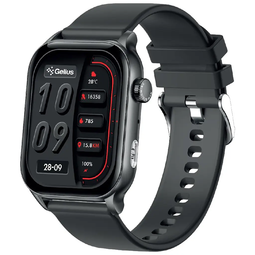 Смарт-годинник Gelius GP-SW015 Amazwatch Light Black (2099901012722) - фото 7