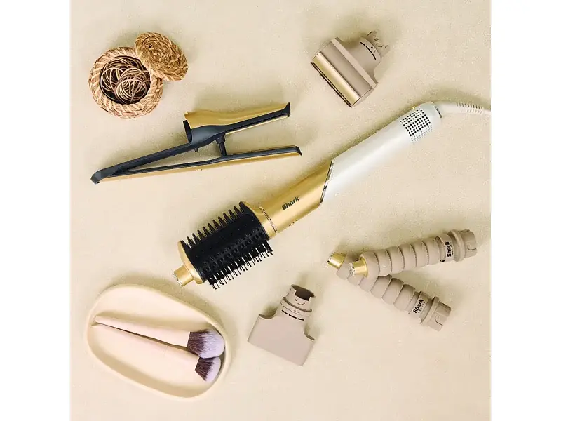 Мультистайлер SHARK Glam Sleek Straight Waves & Curls Multi-styler (HD6051SEU) - фото 7