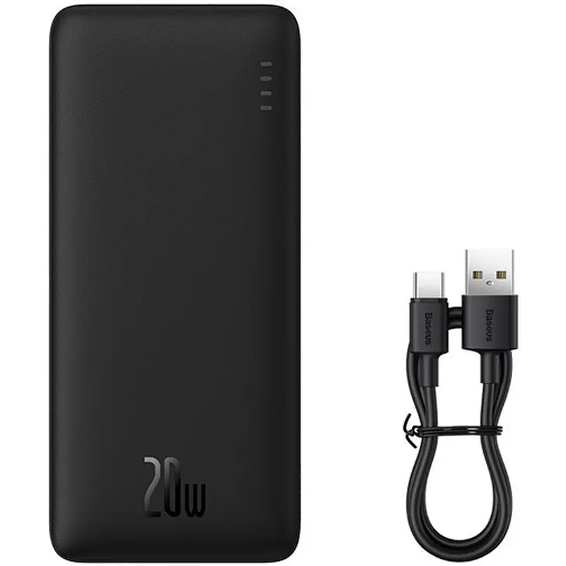 Портативний ЗП Baseus Airpow 20W 30000mAh (PPQD09010) Black - фото 4