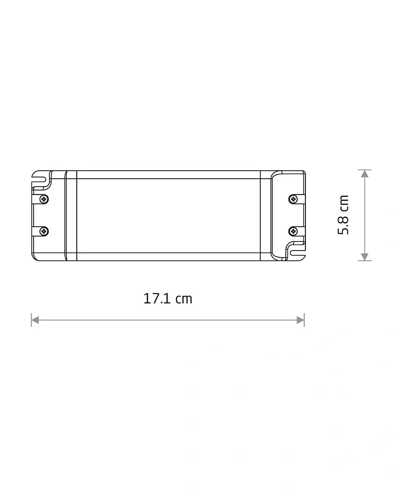 Блок живлення Nowodvorski 11301 DC Power Supply 48V 80W IP20 білий - фото 3