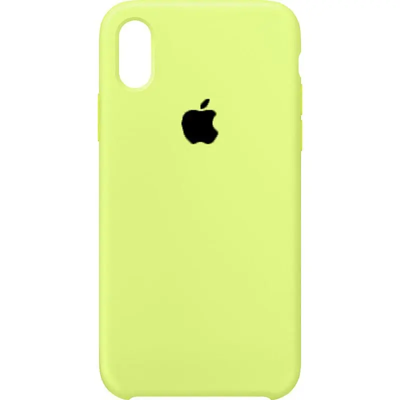 Чохол-накладка Toto Silicone Case Apple iPhone XS Max Yellow - фото 2