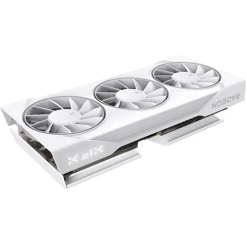Відеокарта Radeon RX 9060 XT, XFX, Swift Triple OC Gaming (White Edition), 16Gb GDDR6, 128-bit, HDMI/2xDP, 3320/20000 MHz, 8-pin (RX-96TS316W7) - фото 4