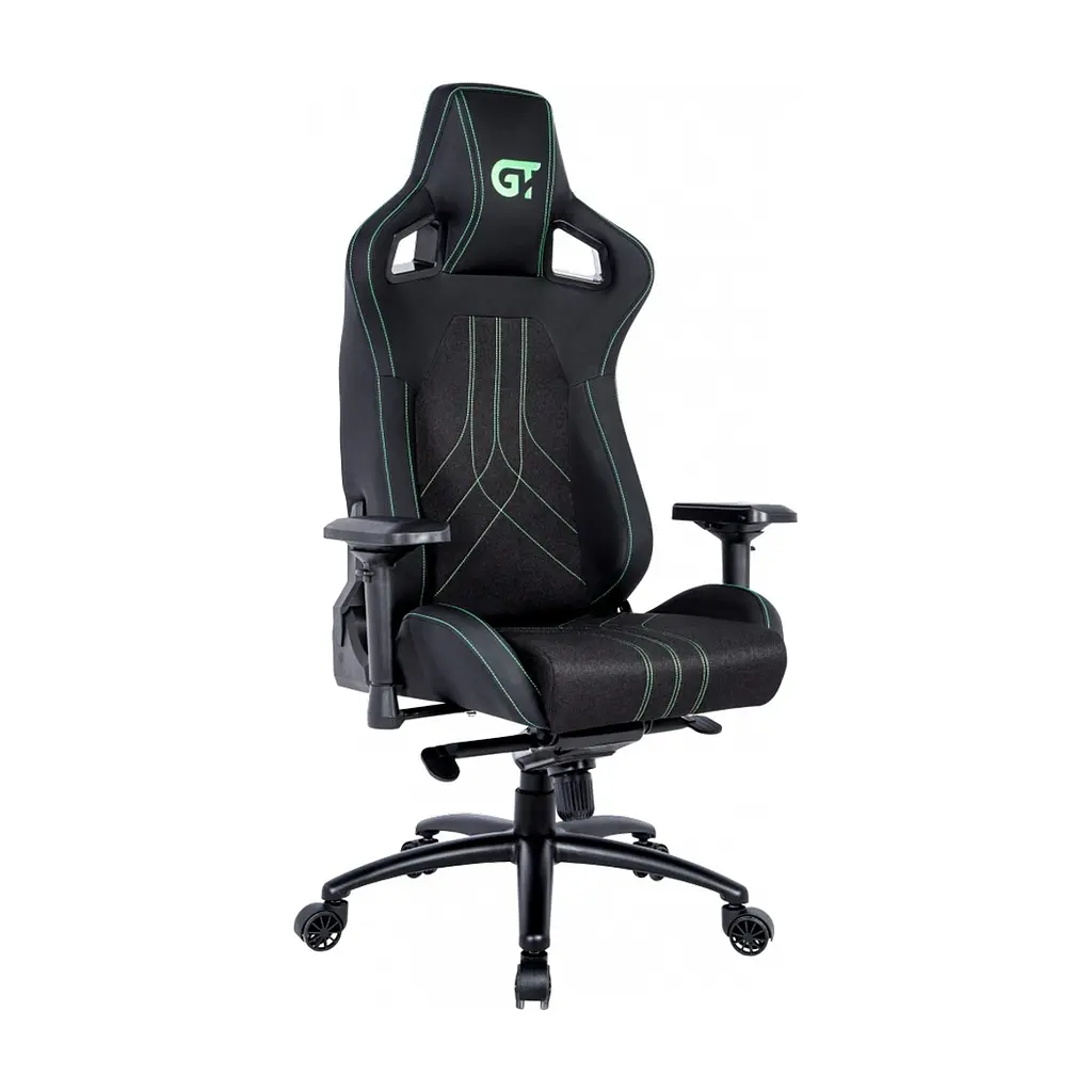 Крісло ігрове GT Racer X-8006 Black/Green (X-8006 Fabric Black/Green) - фото 6
