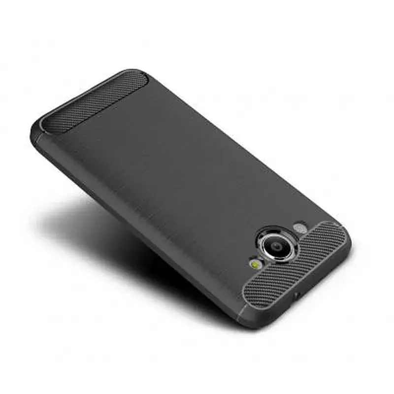 Чохол до мобільного телефона для Huawei Y3 2017 Carbon Fiber (Black) Laudtec (LT-HY32017B) - фото 2