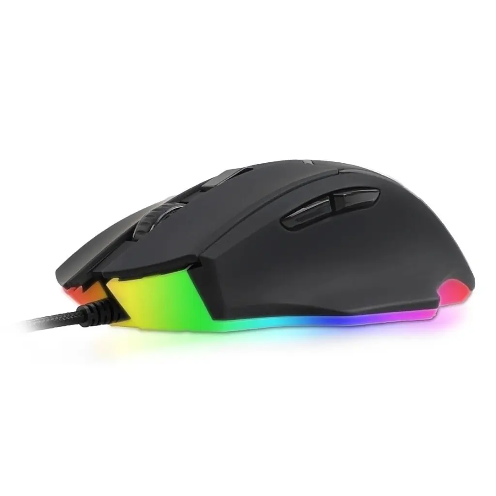 Мишка REAL-EL RM-555 USB Black (EL123200032) - фото 2