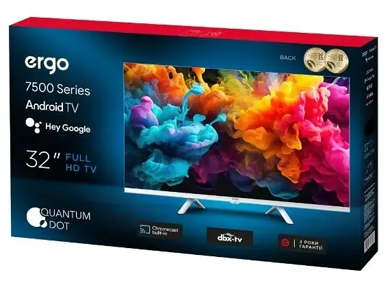 Телевізор Ergo QLED 32'' 32JFQ7510 - фото 11