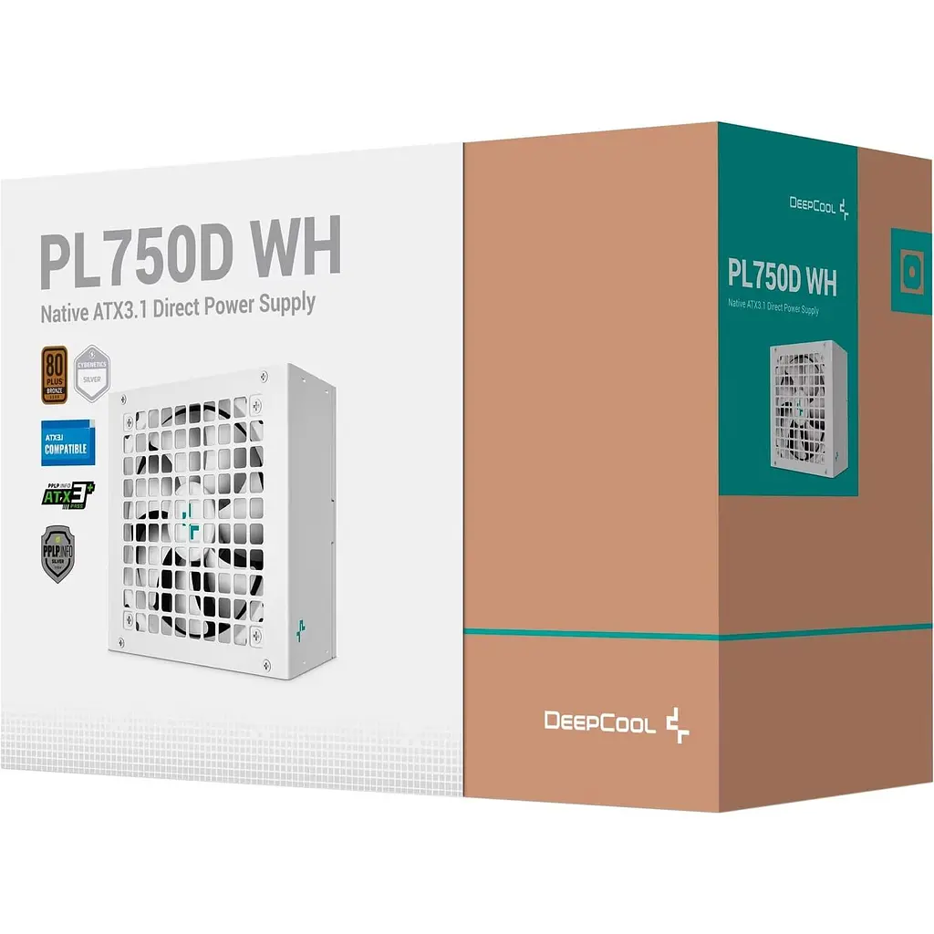 Блок питания Deepcool PL750D WH 750W 80+ Bronze ATX 3.0 White (R-PL750D-FC0W-EU-V2) - фото 9