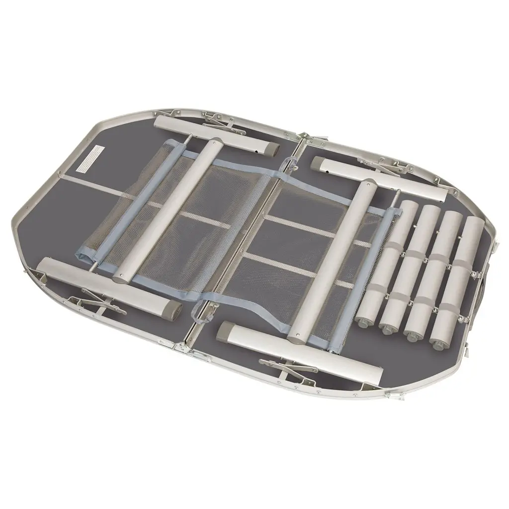 Стіл Bo-Camp Case Model Oval 120x80 cm Grey (1404415) - фото 2