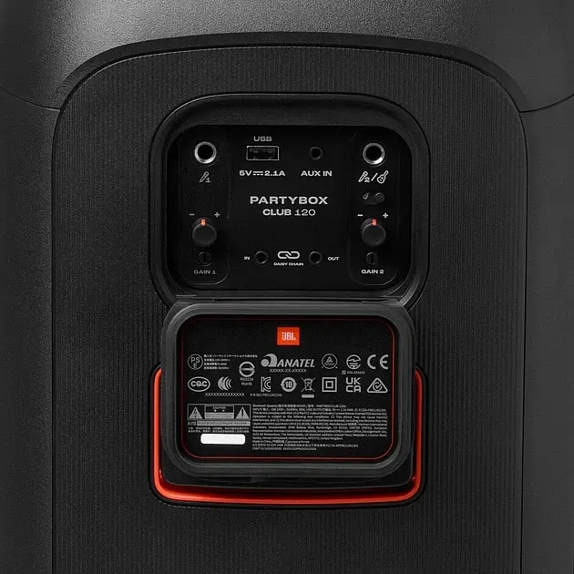 Bluetooth колонка JBL PartyBox Club 120 (JBLPBCLUB120EP) Black UA - фото 7