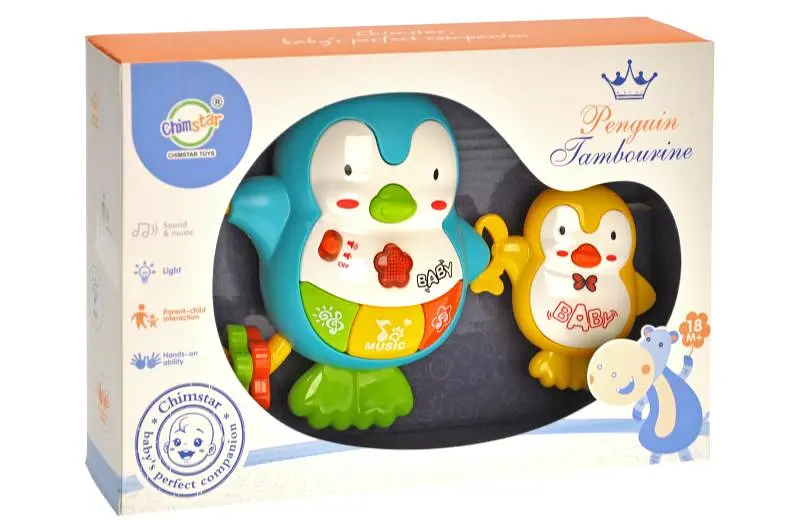 Іграшка музична 503-1 "Пінгвін" у коробці р.24,9x5,4x17 см YG Toys