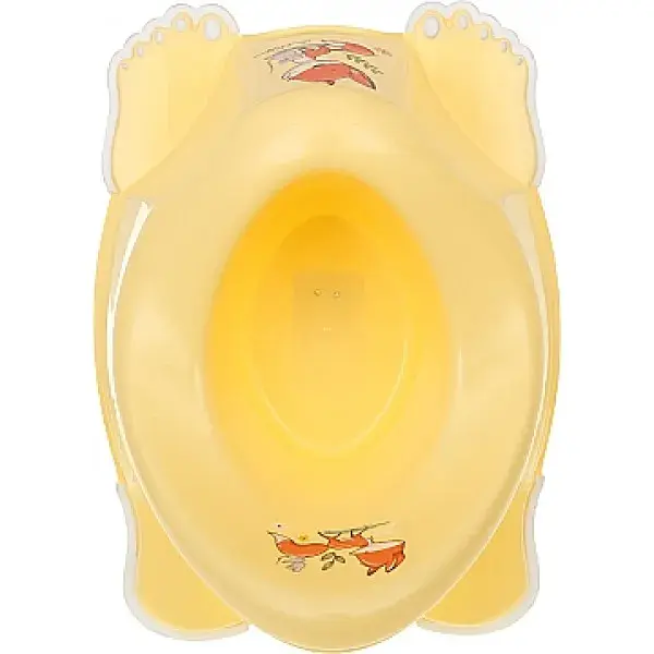 Горщик Tega Лісова казка з нековзкою гумою і музикою жовтий (PO-069-109) - фото 2