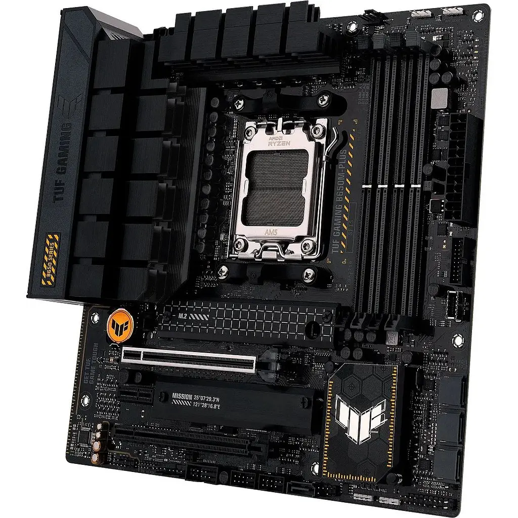 Материнская плата Asus TUF Gaming B650-PLUS sAM5 B650 4xDDR5 M.2 HDMI DP mATX - фото 5