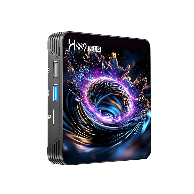 Смарт ТВ приставка Hugsun HS89 PRO15 4/32 Гб Smart TV Box Android TV 14 - фото 5