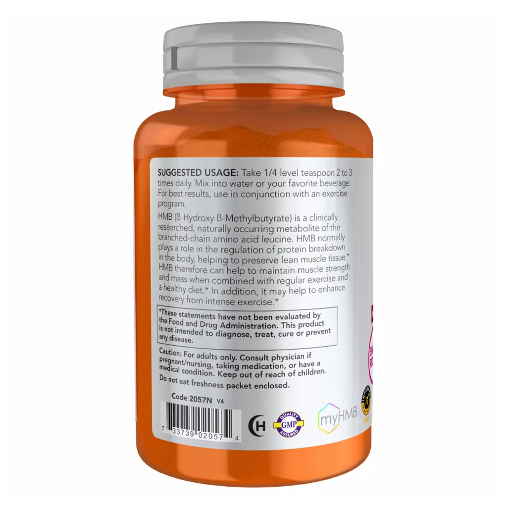 Аминокислота Now Foods HMB POWDER 90 г - фото 3