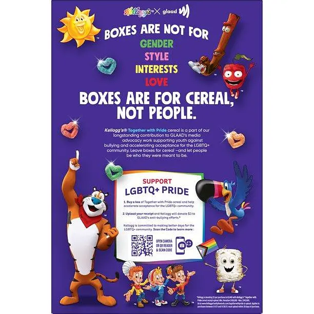 Пластівці Kellogg's GLAAD Together With Pride 272g - фото 2