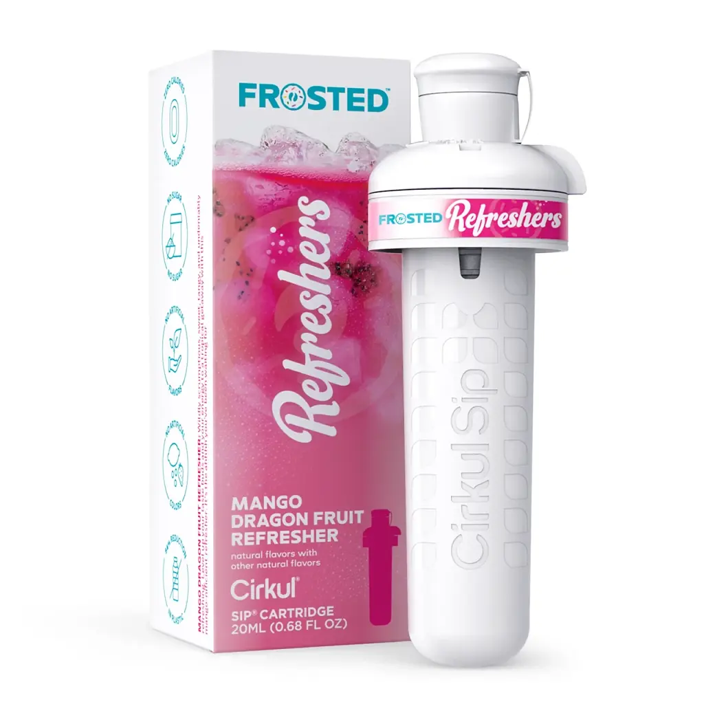 Картридж для напоїв Cirkul Frosted Refreshers зі смаком манго та драконячого фрукта 1 упаковка