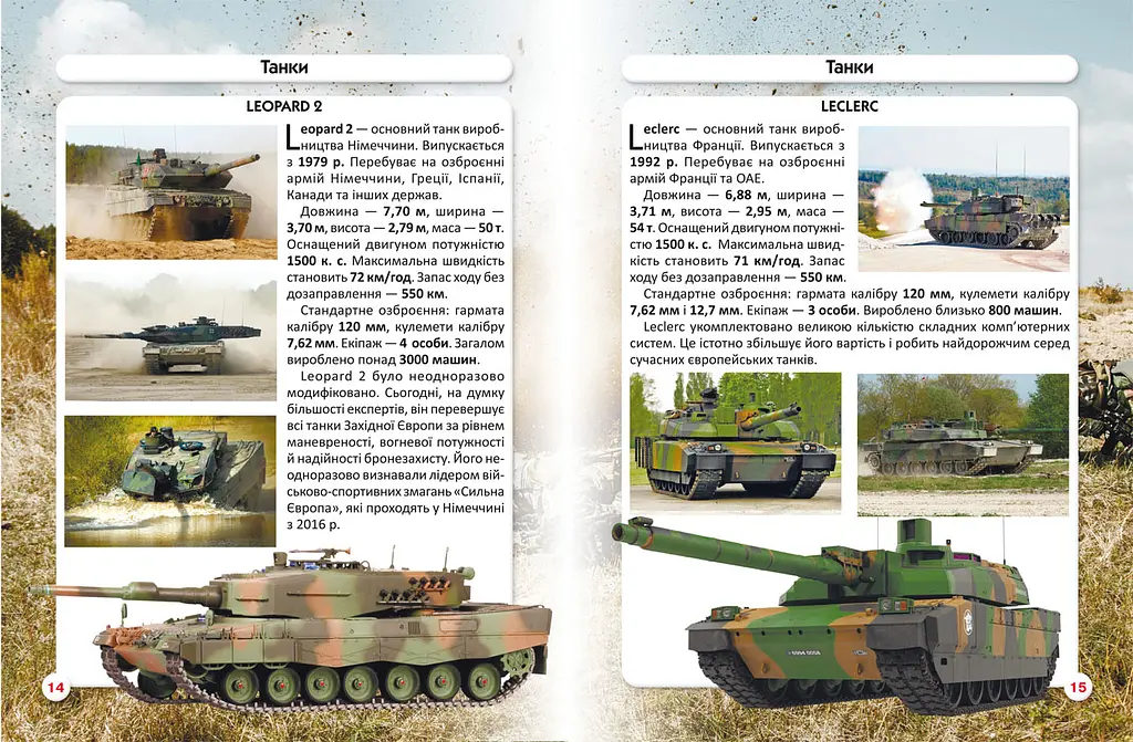 Фотоенциклопедія Кристал Бук Світ навколо нас Танки та бойові броньовані машини (F00026196) - фото 2