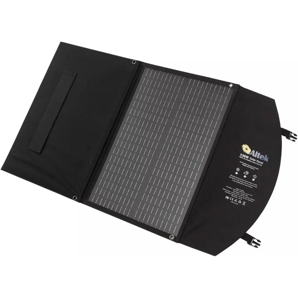 Портативна сонячна панель Altek ALT-120 (2115543) [164313] - фото 4